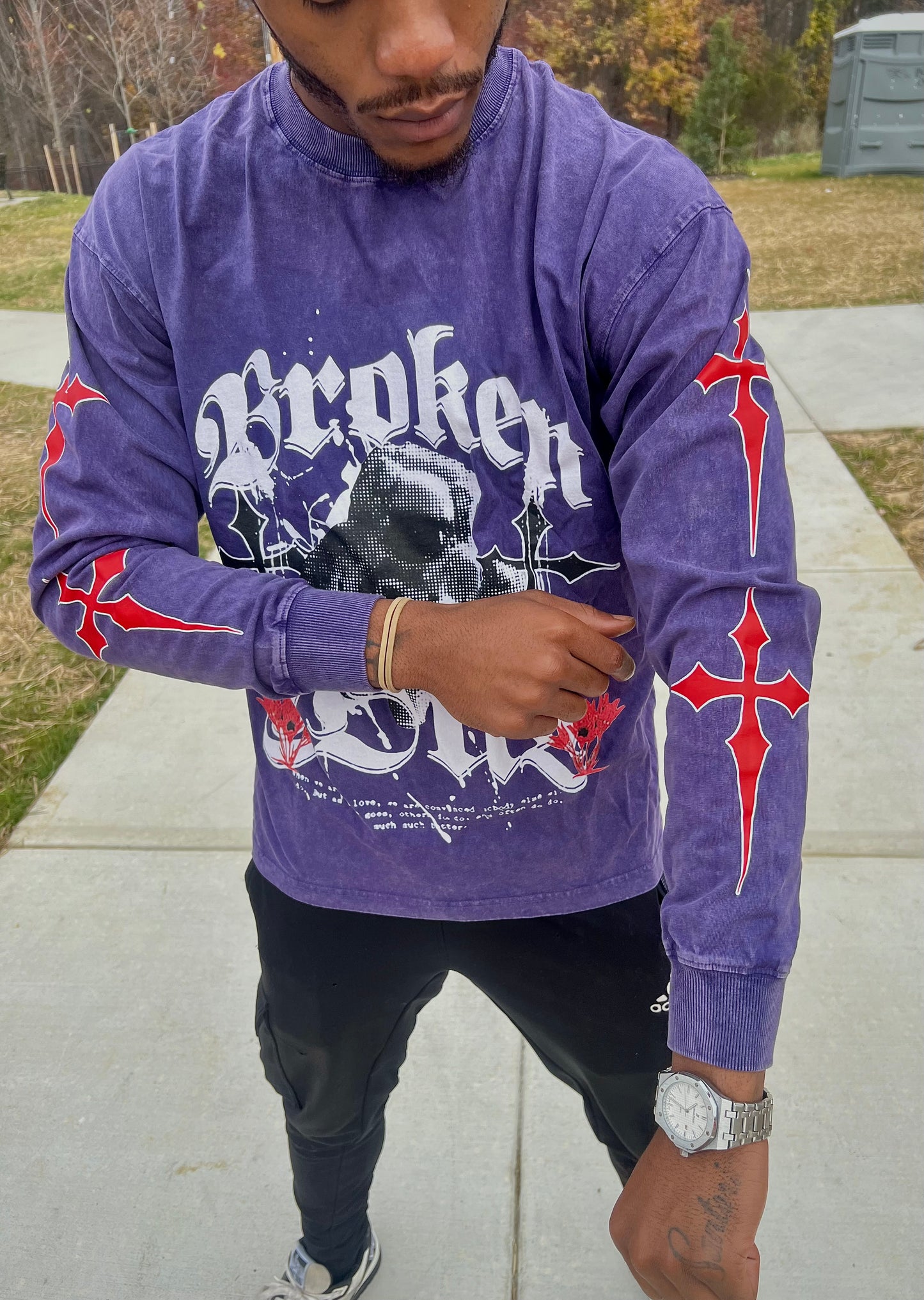 “Broken Soul” Oversized Long Sleeve