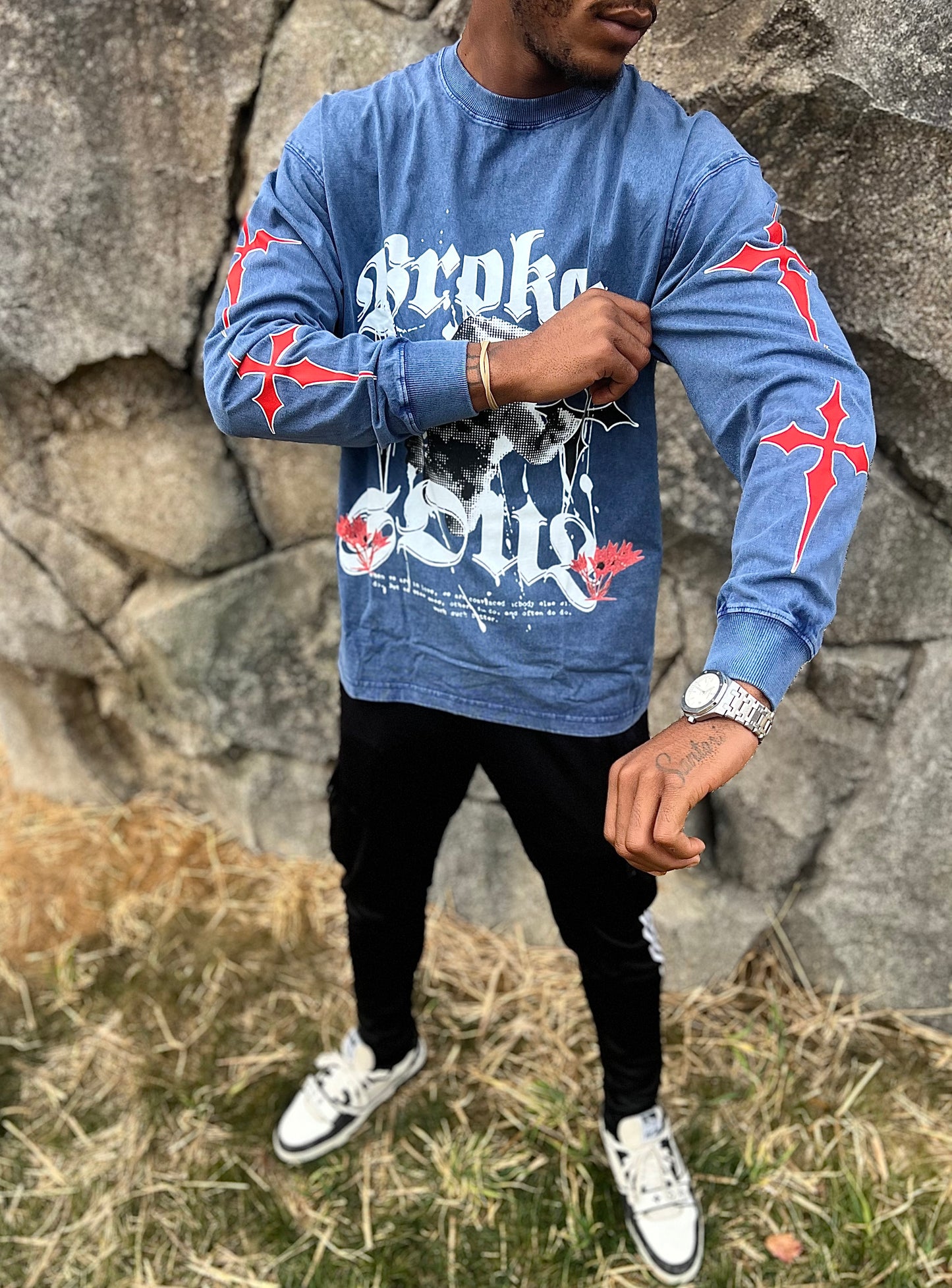 “Broken Soul” Oversized Long Sleeve