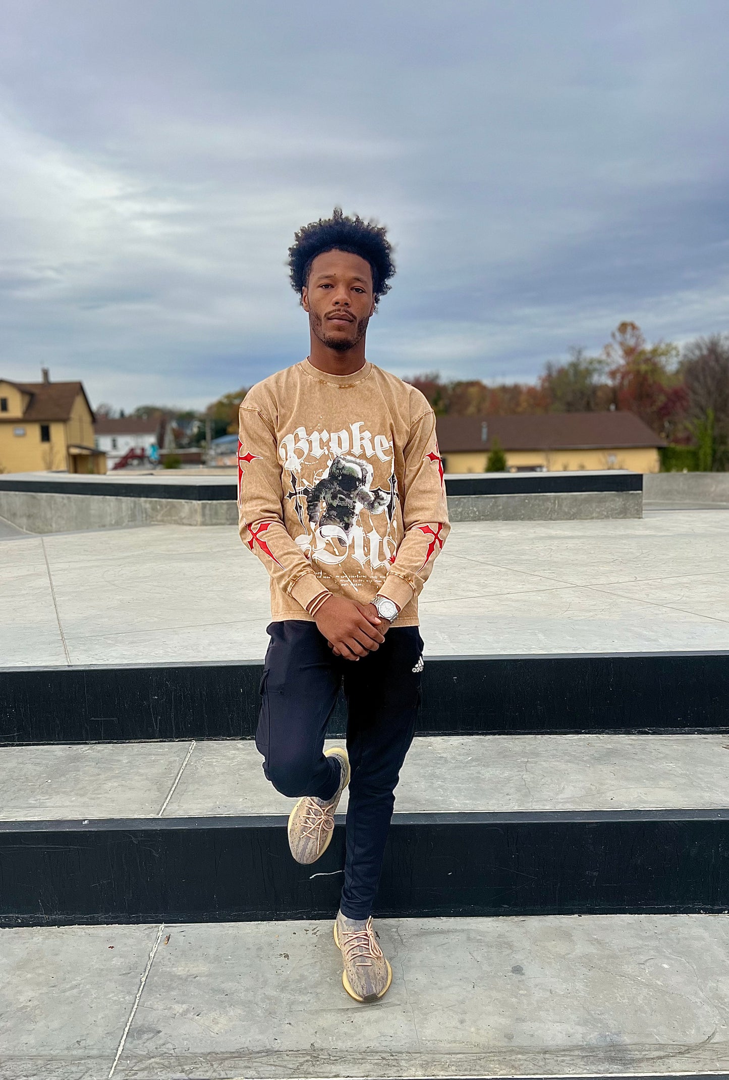“Broken Soul” Oversized Long Sleeve