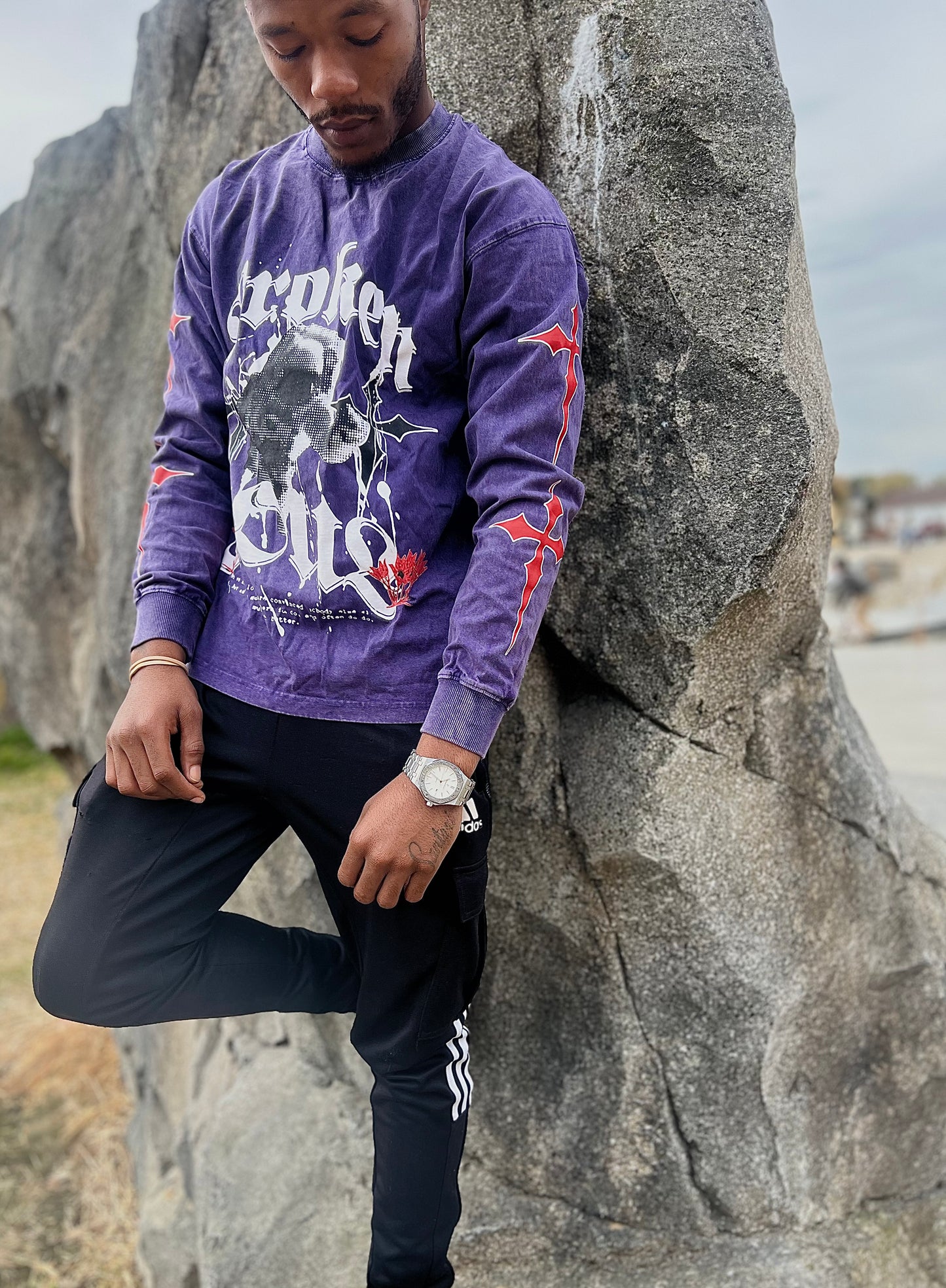 “Broken Soul” Oversized Long Sleeve