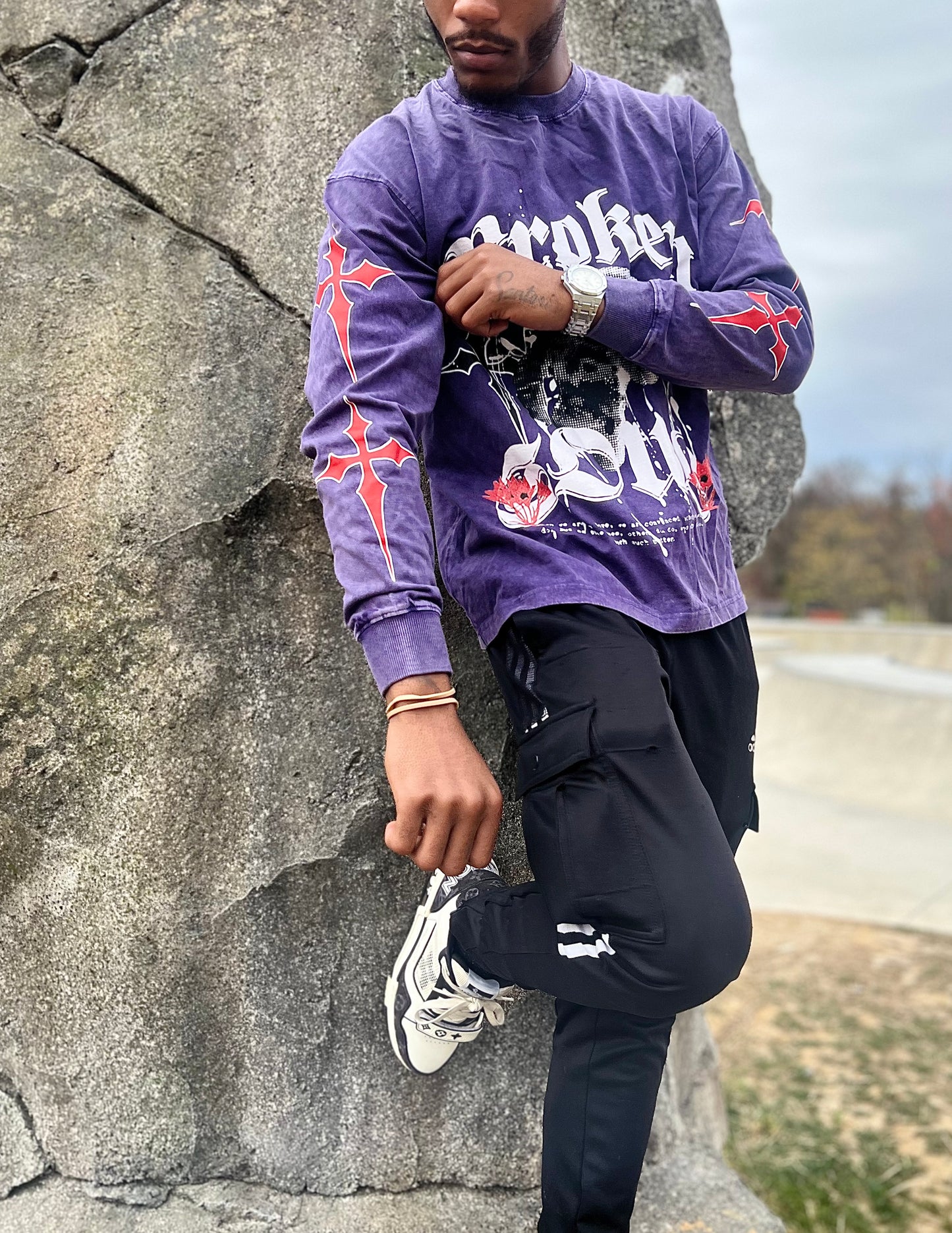 “Broken Soul” Oversized Long Sleeve