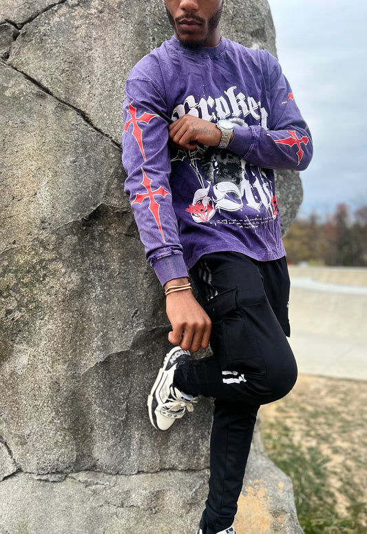 “Broken Soul” Oversized Long Sleeve