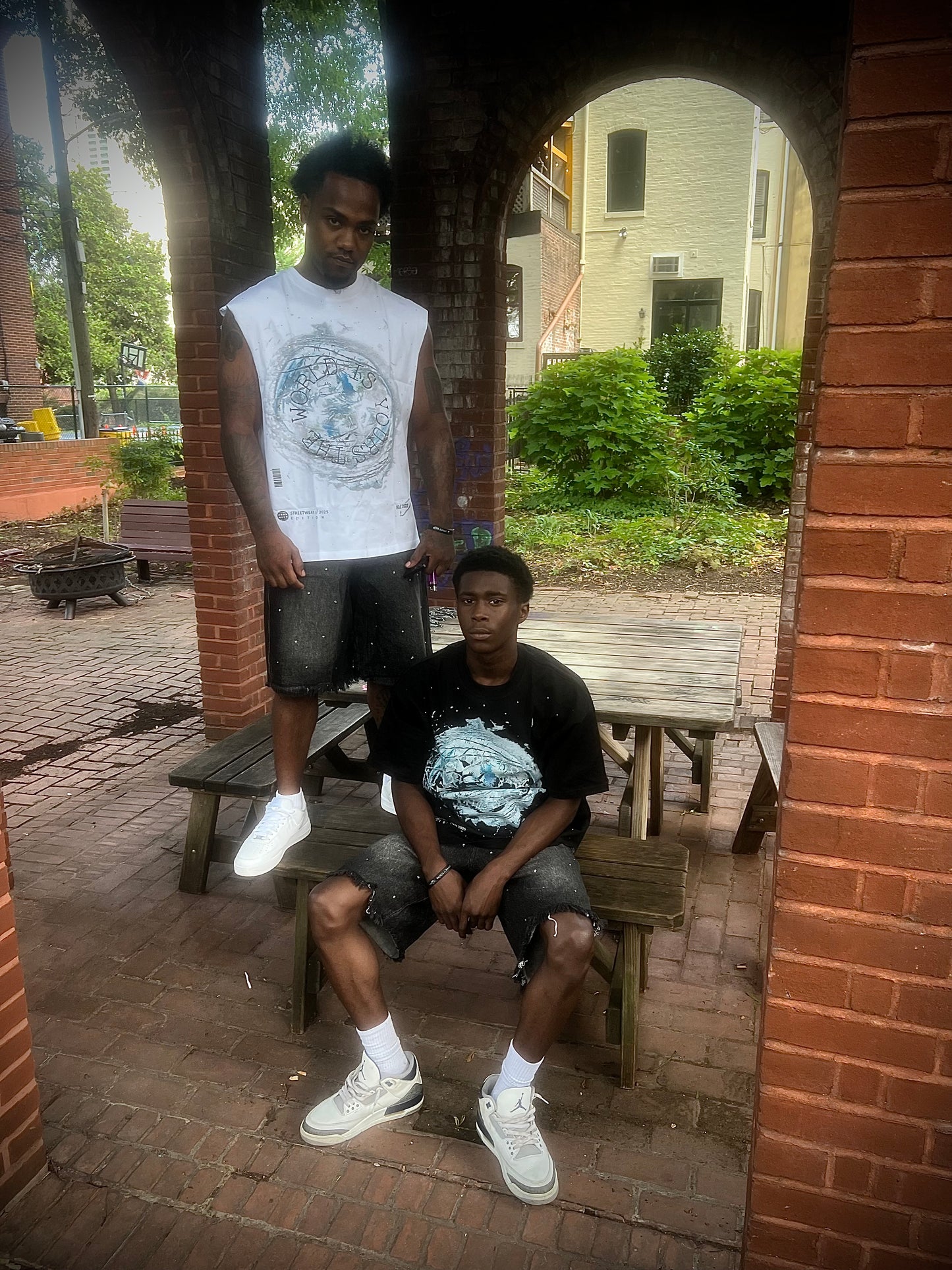 “Make It Out”⛓️💥🌍 T-Shirt