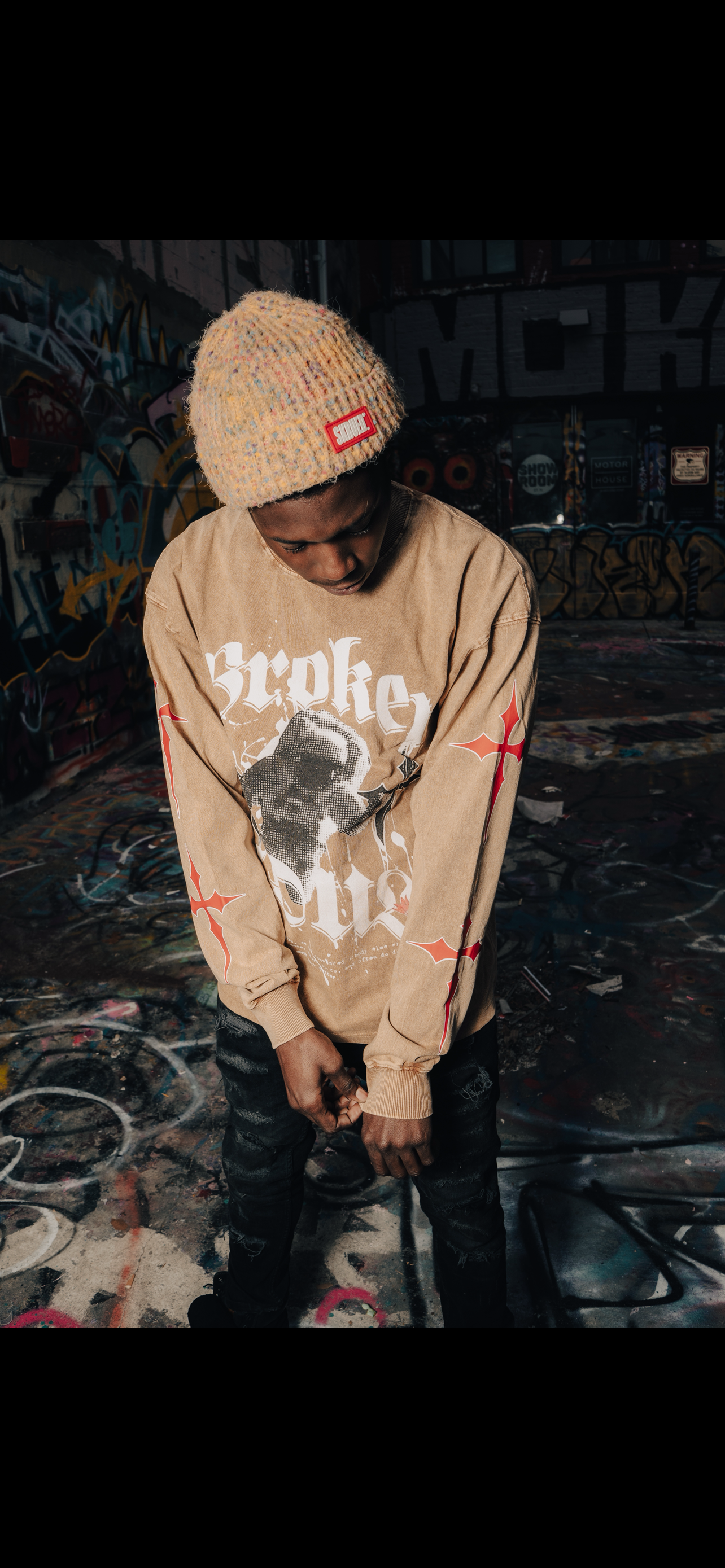 “Broken Soul” Oversized Long Sleeve