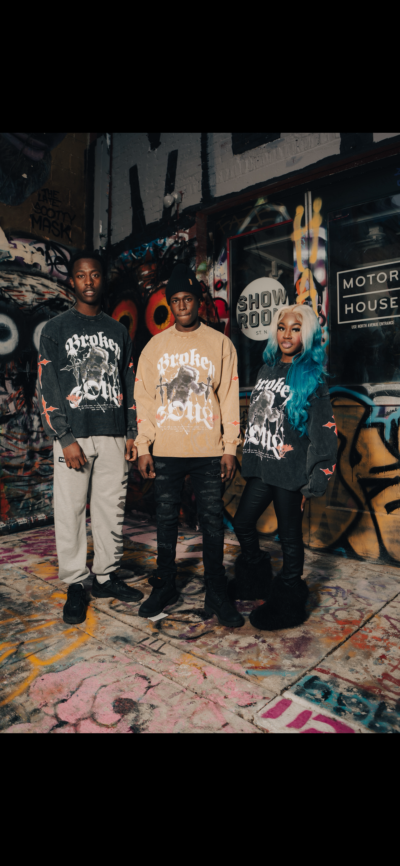 “Broken Soul” Oversized Long Sleeve