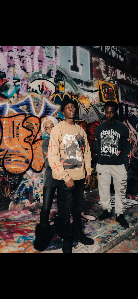 “Broken Soul” Oversized Long Sleeve