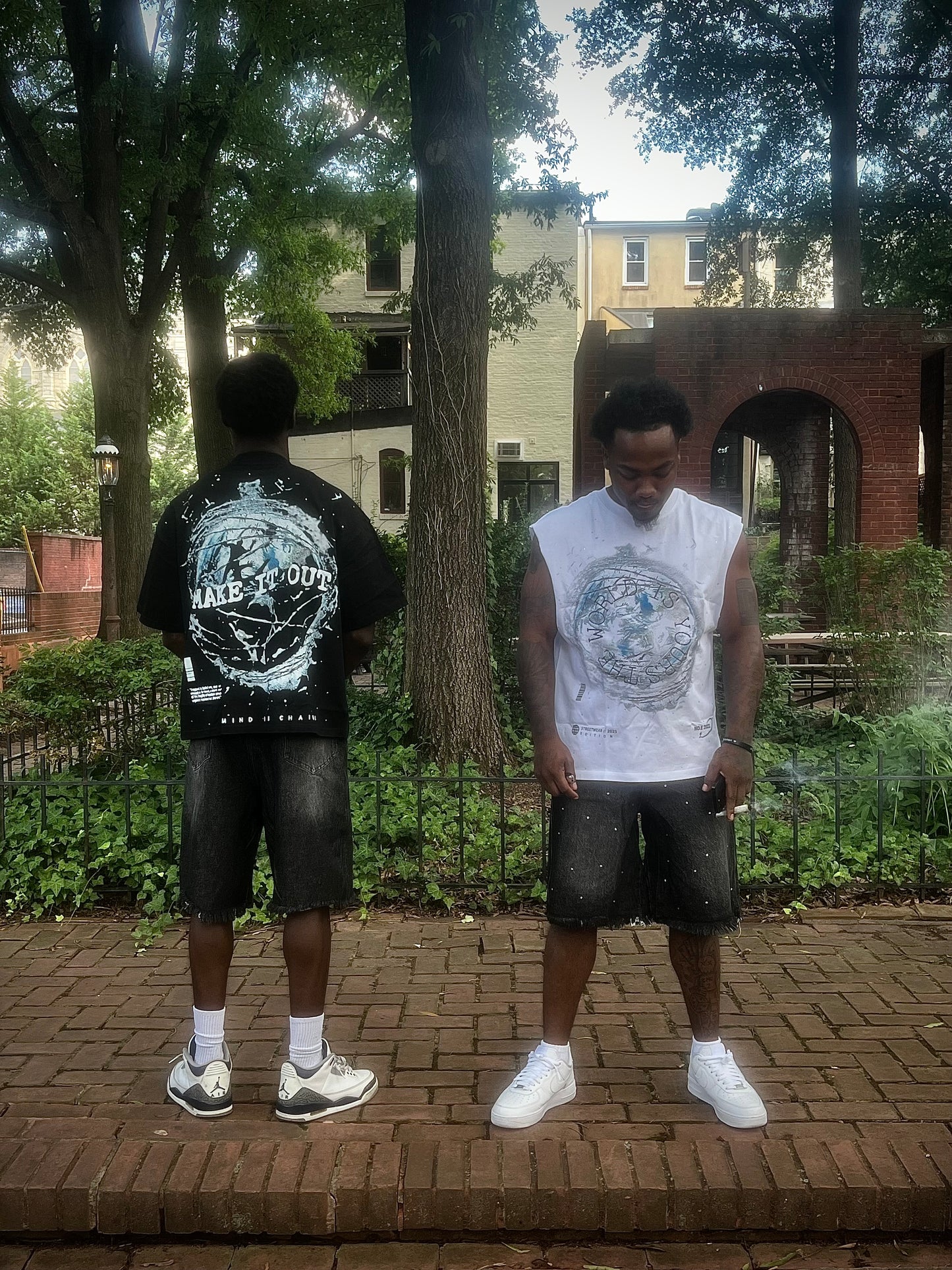 “Make It Out”⛓️‍💥🌍 T-Shirt